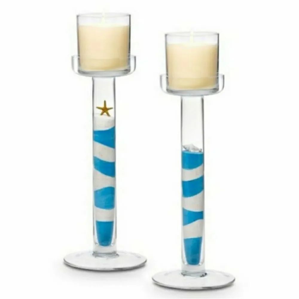 🩵NIB PartyLite Clearly Creative Versatile Candle Holder Set